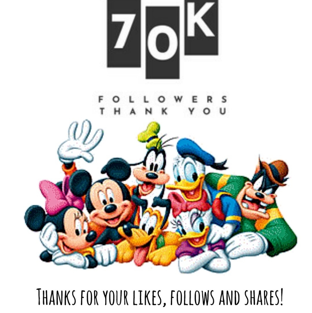 70K followers!